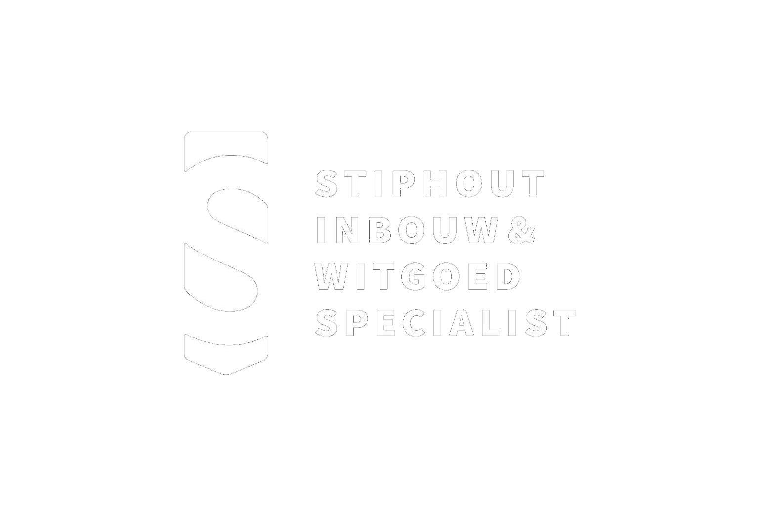 stiphout logo white only